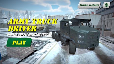 Army Truck Driver ภาพหน้าจอ 0