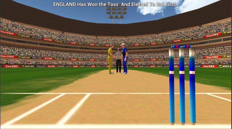 CricVRX TV - 3D Cricket Game ภาพหน้าจอ 3