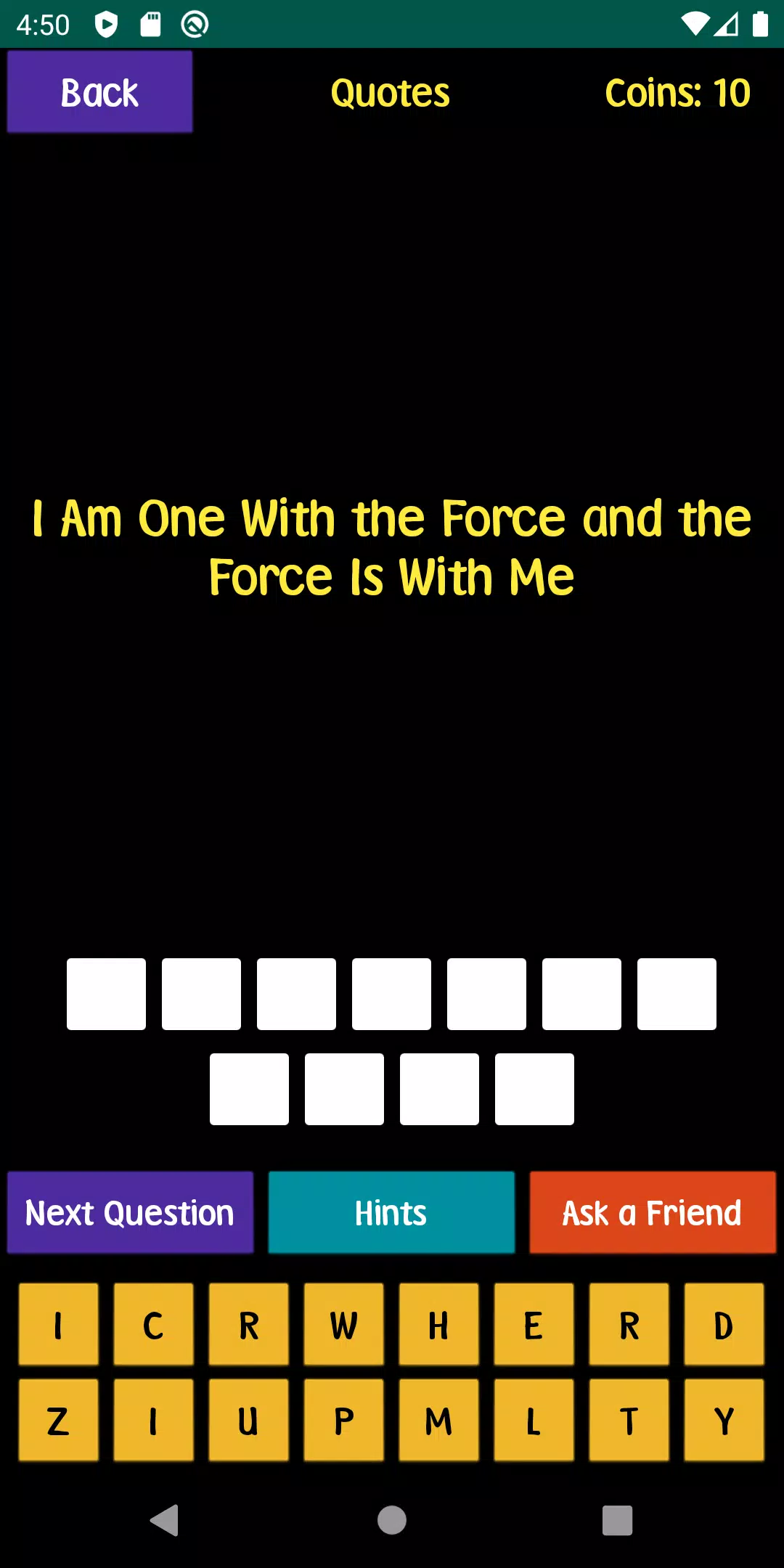 Quiz For SW Fans Скриншот 3