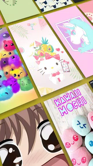 Kawaii Cute Wallpaper: Cutely Captura de pantalla 2