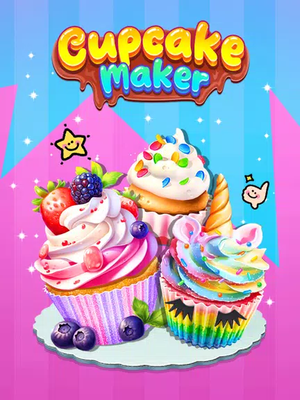 Cupcake Maker: Unicorn Cupcake Capture d'écran 0