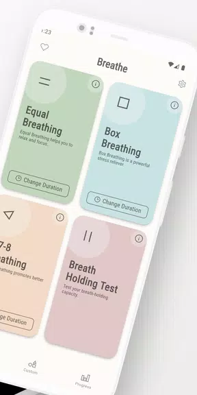 Breathe: ayuda a relajarse Captura de pantalla 1