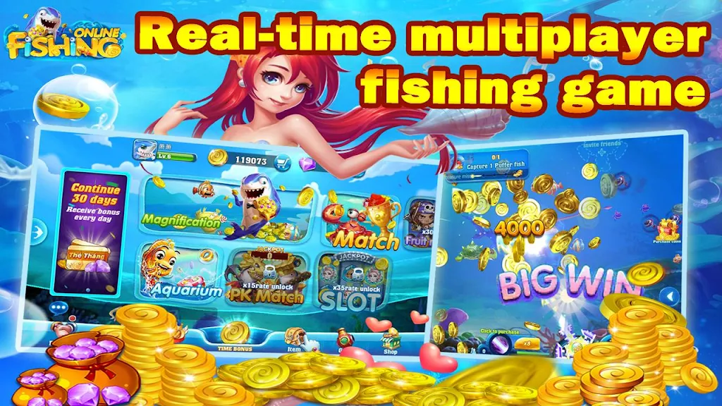 Fishing Online: Classic fish machine, free game应用截图第1张