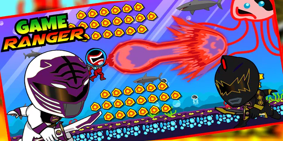 Superheroes Dino Rangers Dash স্ক্রিনশট 2